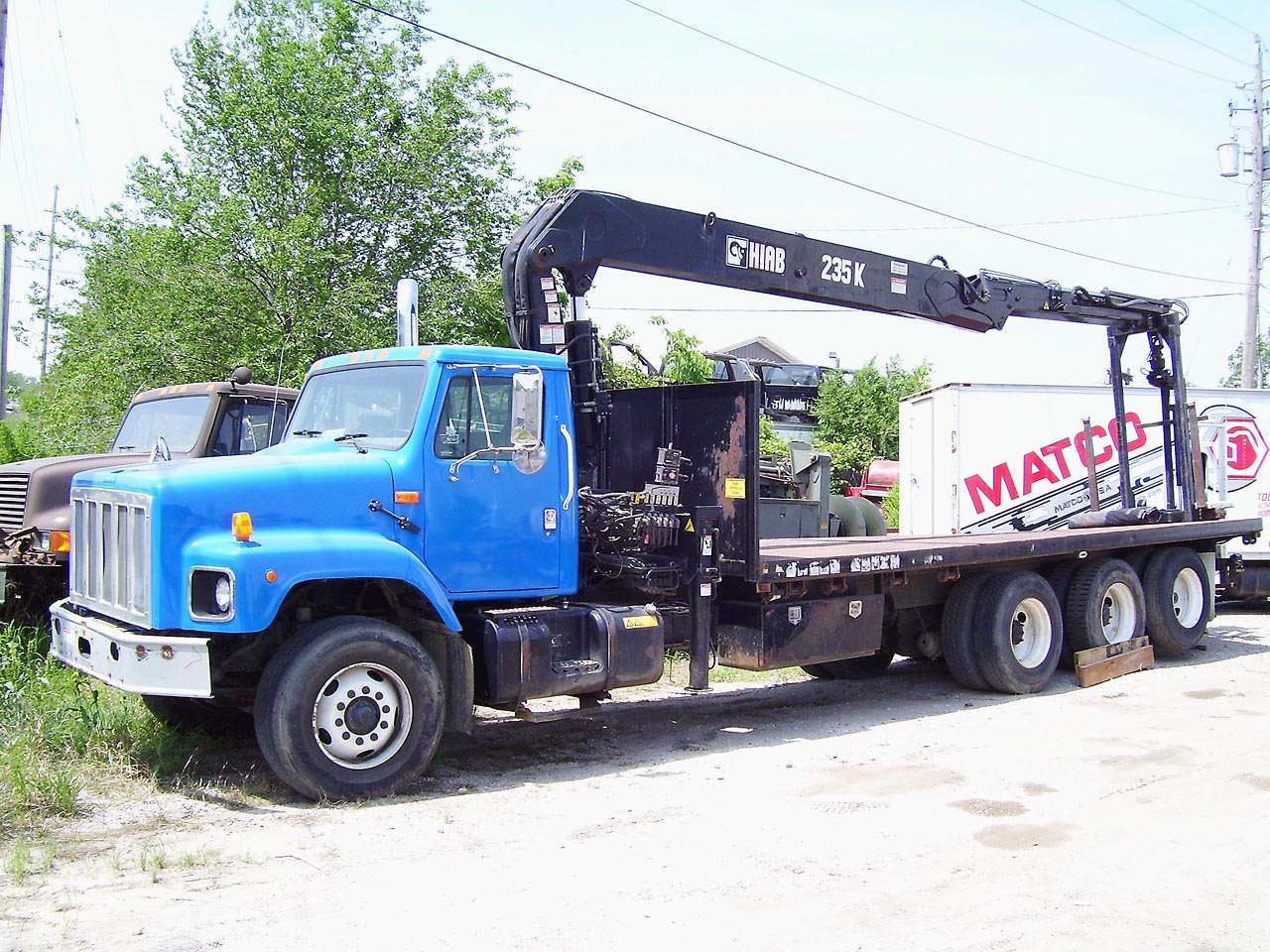A heavy duty truck at Don’s Auto and Truck Salvage