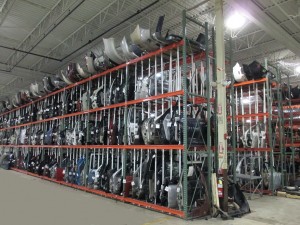 Used and rebuilt parts for cars and light trucks